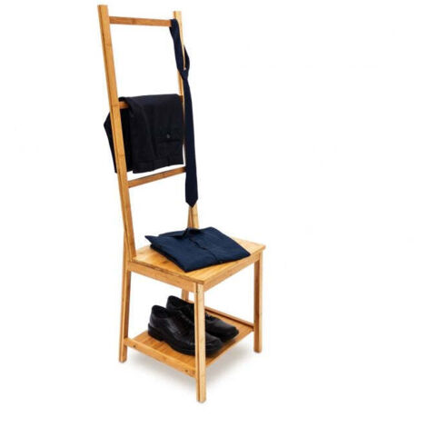 Kleiderbugelstuhl aus bambus