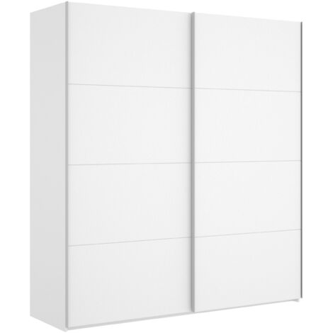 Kleiderschrank 180x204h glänzend weiß - Venere