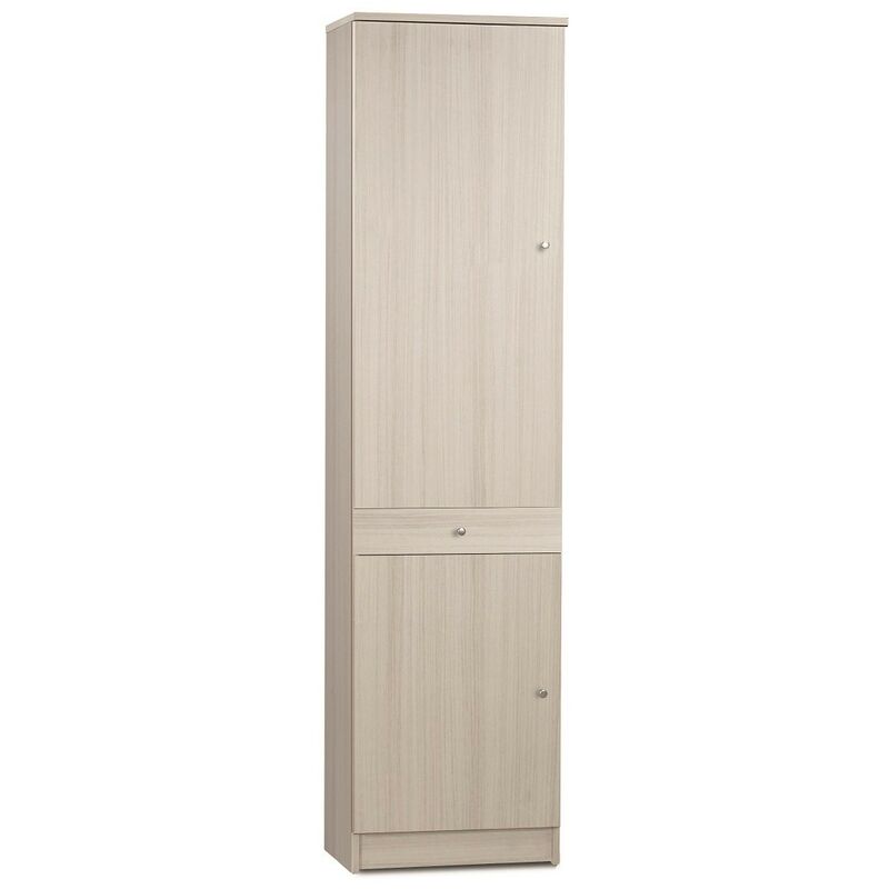Kleiderschrank 77xH183 cm Farbe Eukalyptus mit drei Türen und einer Schublade | Eukalyptus