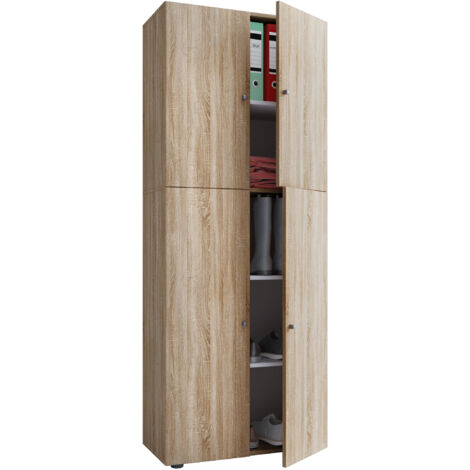 Kleiderschrank Lona Drehtüren