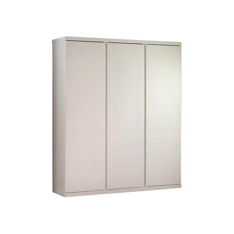 Kleiderschrank Mina 3-trg MDF weiß B 166 cm - H 205 cm - T 57 cm