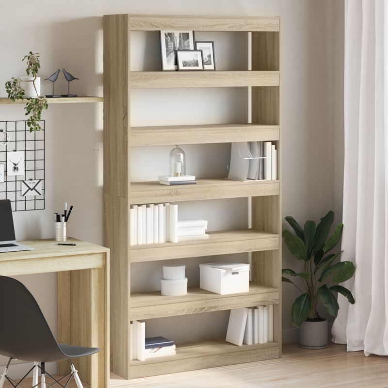 Vidaxl - Bücherregal Braun Holzwerkstoff