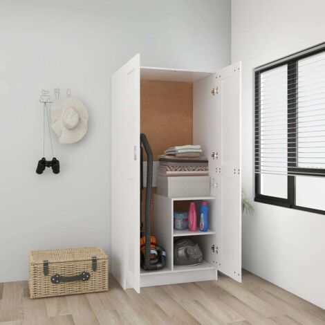 Kleiderschrank Weiß 82,5x51,5x180 cm Holzwerkstoff vidaXL