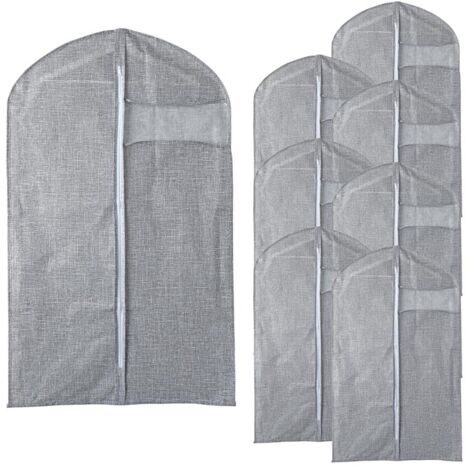 Kleiderschutzhülle Klamottenhülle 60x100 cm 8er Set Kleiderhülle Kleidersack
