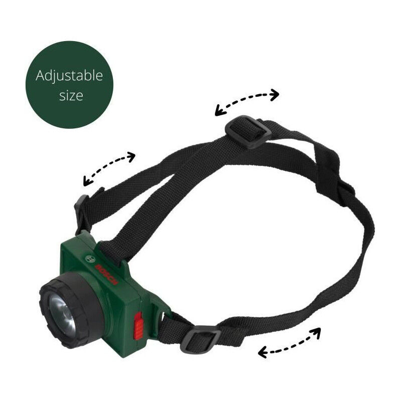 Lampe frontale électronique Bosch Klein 8758 - Avec serre-tete ajustable - Des 3 ans Lampe frontale électronique Bosch Klein 8758 - Avec serre-tete ajustable - Des 3 ans