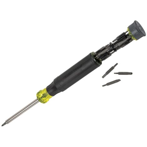 Klein Tools Cacciavite di precisione 32328, cacciavite multi-bit 27 in 1, punte per la riparazione di prodotti Apple, magnete in terre rare, riparazione elettronica