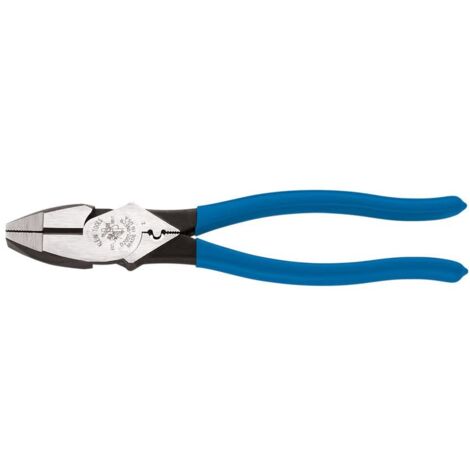 Klein Tools D213 – 9 ne-cr 22,9 cm pinza a taglio laterale e connettore pinza a crimpare, D2000-9NECR