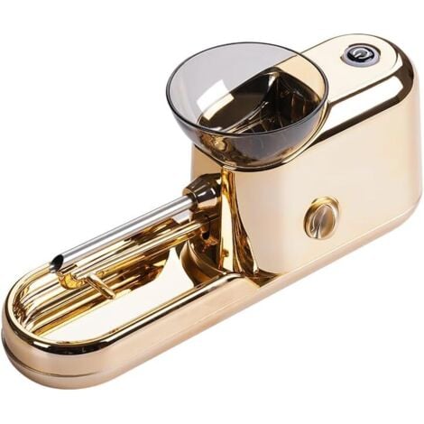 LARGEIGHT Kleine elektrische Zigarettenmaschine, vollautomatisch, manueller Zigarettenabzieher