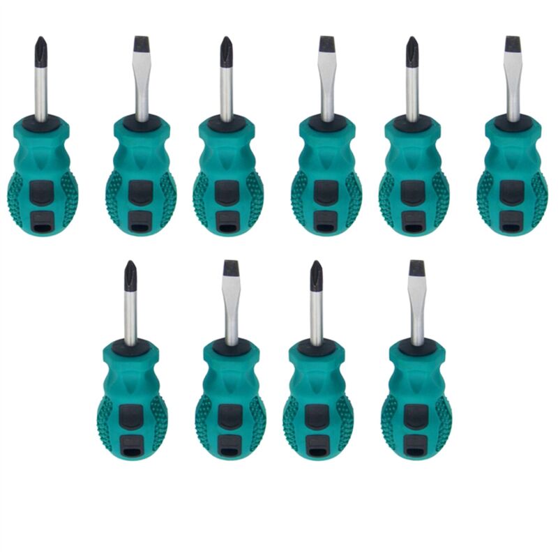 Image of Kleine Karottenköpfe Schraubendreher Mini Mehrzweck Halbzoll Flach Kurz