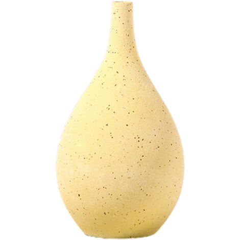 Kleine Keramikvase für frische Blumen – Dekoration für Büro und Zuhause