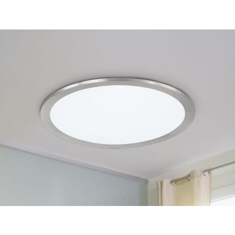Kleine LED Deckenleuchte PHOENIX extrem flach & rund, dimmbar, Ø 30cm