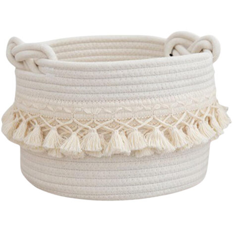 Kleine leere Geschenkkörbe, geflochtene Aufbewahrungskörbe, hübsche Toilettenpapierhalter, leere dekorative Geschenkkörbe, Weihnachtsgeschenkkörbe