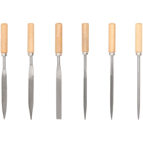 Kleine sortierte Eisenfeilen Set 6-teilig