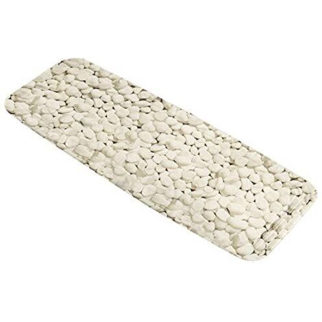 Kleine Wolke 4387202001 - Tappetino anti-scivolo per vasca, motivo stepstone, 36 x 92 cm, colore: Natura