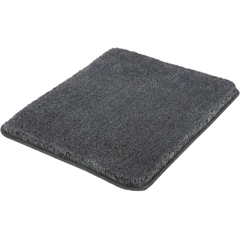 

Alfombra para baño Relax gris antracita 55x65 cm - Gris - Kleine Wolke