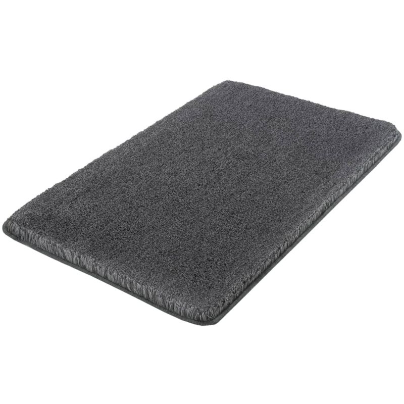 

Kleine Wolke Alfombra para baño Relax gris antracita 60x100 cm - Gris