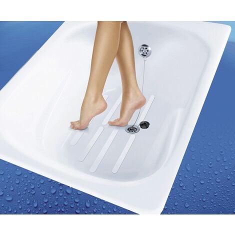 Floordirekt Antirutschmatte Bubble oval, für Badewanne, 68 x 36cm