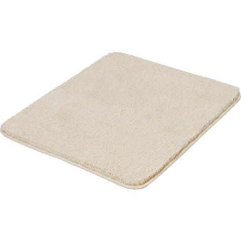 Kleine Wolke Badteppich Marco sandbeige Polyester 50 x 60 cm Badvorleger, Teppiche & Toilettensitzabdeckungen