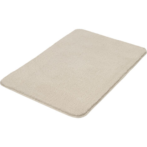 Kleine Wolke Badteppich Marco sandbeige Polyester 70 x 120 cm Badvorleger, Teppiche & Toilettensitzabdeckungen