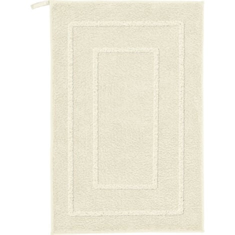 Kleine Wolke Badteppich Nico sandbeige Polyester 50 x 80 cm Badvorleger, Teppiche & Toilettensitzabdeckungen