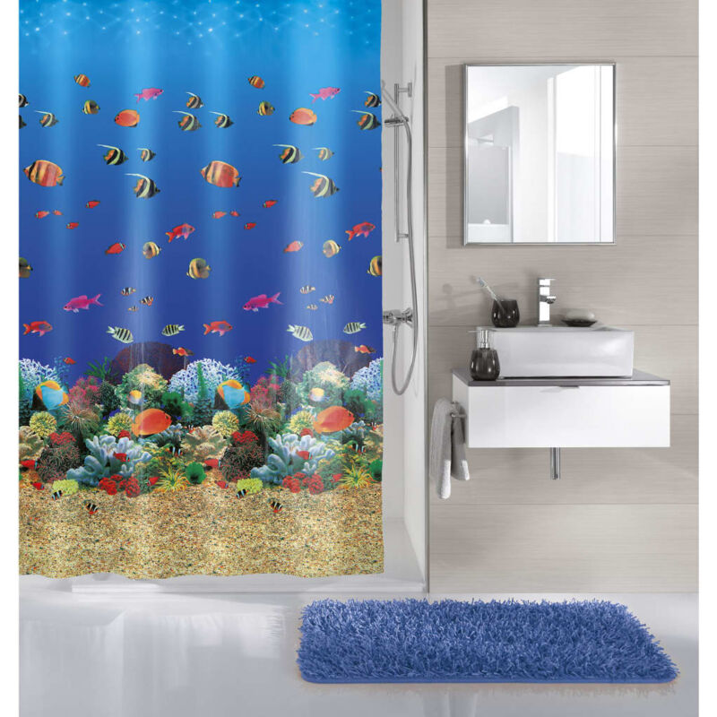 

Kleine Wolke Cortina de ducha Malediven multicolor 180x200 cm - Multicolor