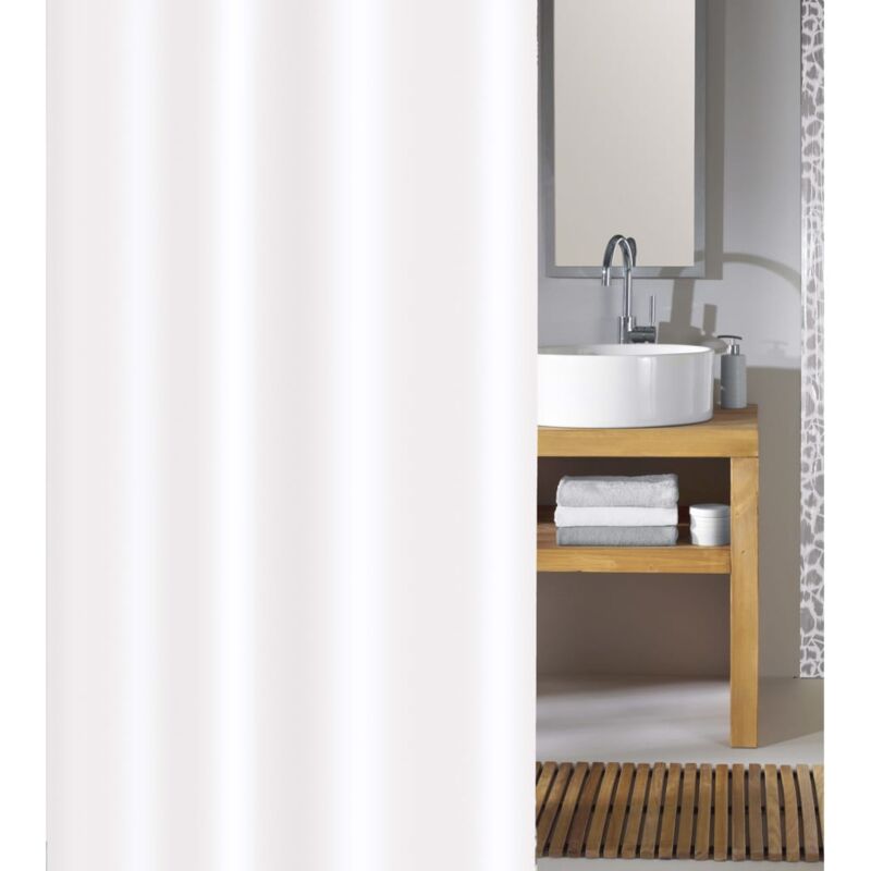 

Kleine Wolke Cortina de ducha Phoenix blanco 180x200 cm - Blanco