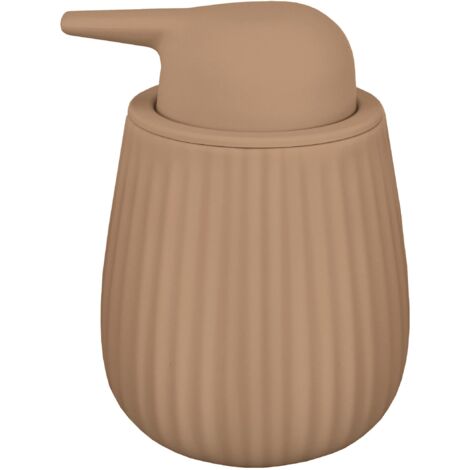 Kleine Wolke Dispenser sapone Groove Accessori Colore Cappuccino Materiale: gres