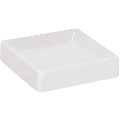 Kleine Wolke Flash 5045 114 853 - Piattino porta saponetta, colore: bianco