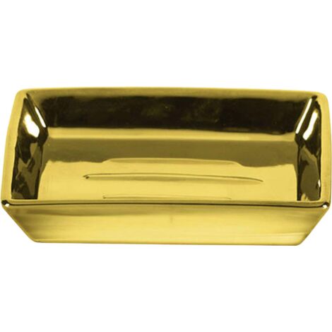 Kleine Wolke, Piattino portasapone 5065125853 Glamour Gold, Oro (Gold)
