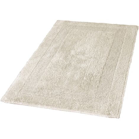 Kleine Wolke Tappetino da Bagno Arizona, Cotone, Grigio (Grau), 60 x 100 cm