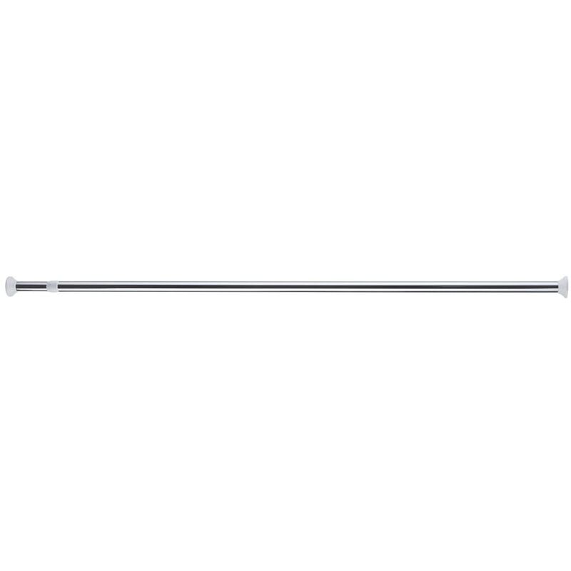 Kleine Wolke - Telescopic Shower Curtain Rod 75-125 cm Chrome Silver