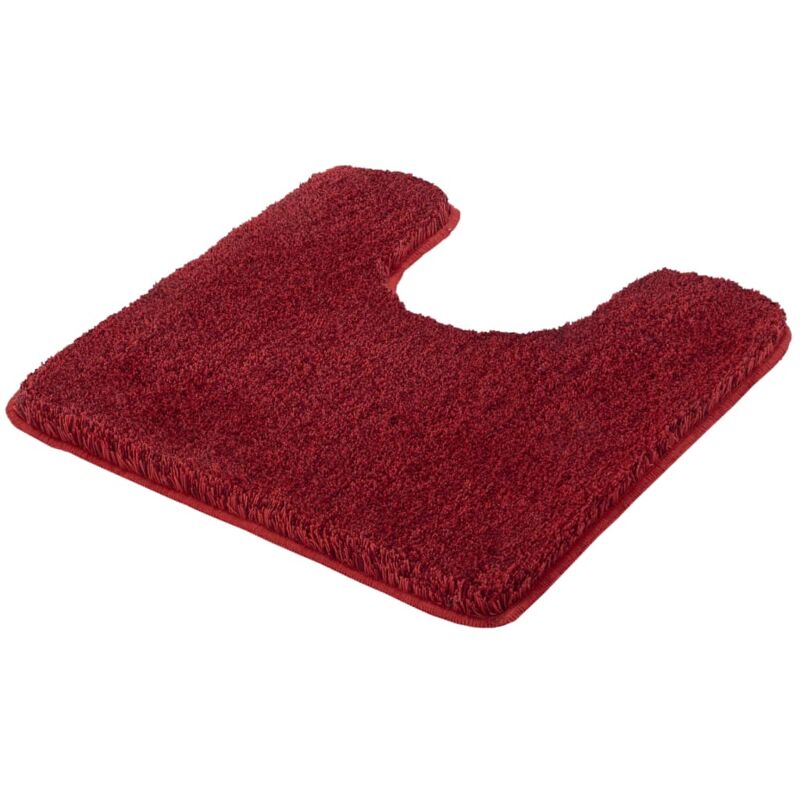Toilet Rug Relax 55x55cm Ruby Red Kleine Wolke Red