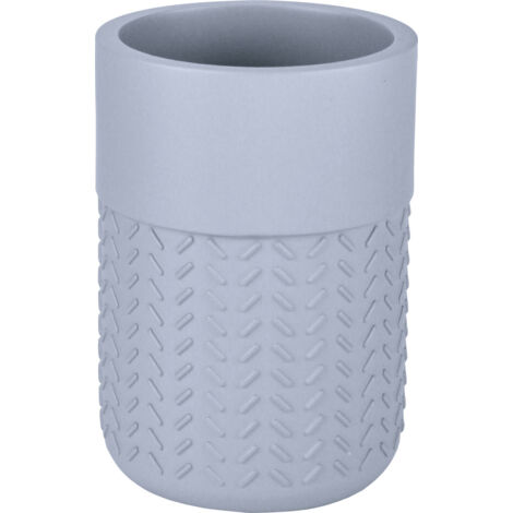 Kleine Wolke Zahnputzbecher Dash iceblue Polyresin Bambus Becher & Zahnbürstenhalter