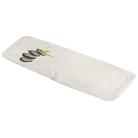 Kleine Wolke Zen 5363185001 Tappetino Per Vasca Da Bagno 36 X 92 Cm Colore Bianco E Nero
