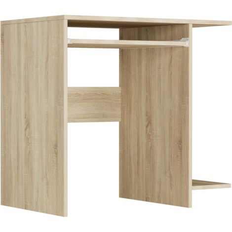 Kleiner Computer-Schreibtisch Sonoma 80 x 50 cm Modern N5