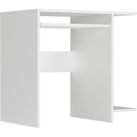 Kleiner Computer-Schreibtisch Weiß 80 x 50 cm - Modern N5