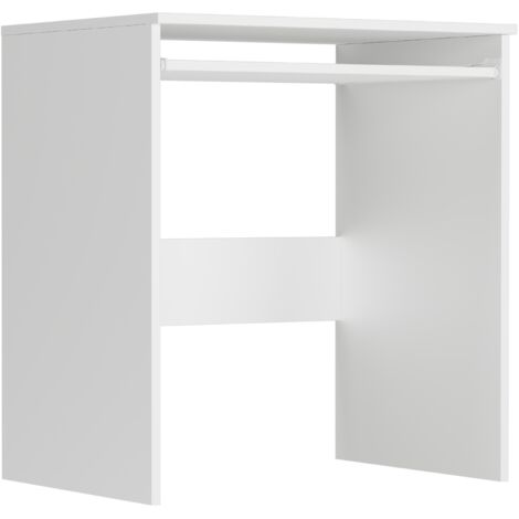 Kleiner Laptop-Schreibtisch Weiß 50 x 70 cm - N1