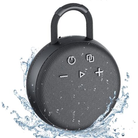 Kleiner, leistungsstarker tragbarer Bluetooth-Lautsprecher mit TF-Karte für den Außenbereich, 10 W, Bluetooth 5.0 und IPX7-Schutzart