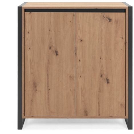 FINORI Kleines Sideboard mit 2 Türen L80 cm - Denver