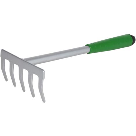 Kleinrechen mit Kunststoffgriff 35cm Handrechen Harke Gartengerät Gartenhelfer