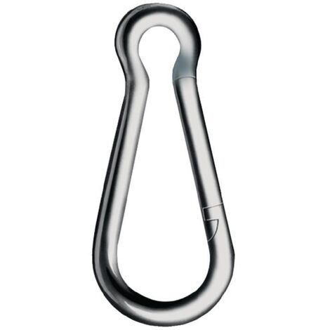 kleinsorge Mousqueton DIN 5299 Forme C Longueur 120 mm Épaisseur de fil 11 mm - 3012011V