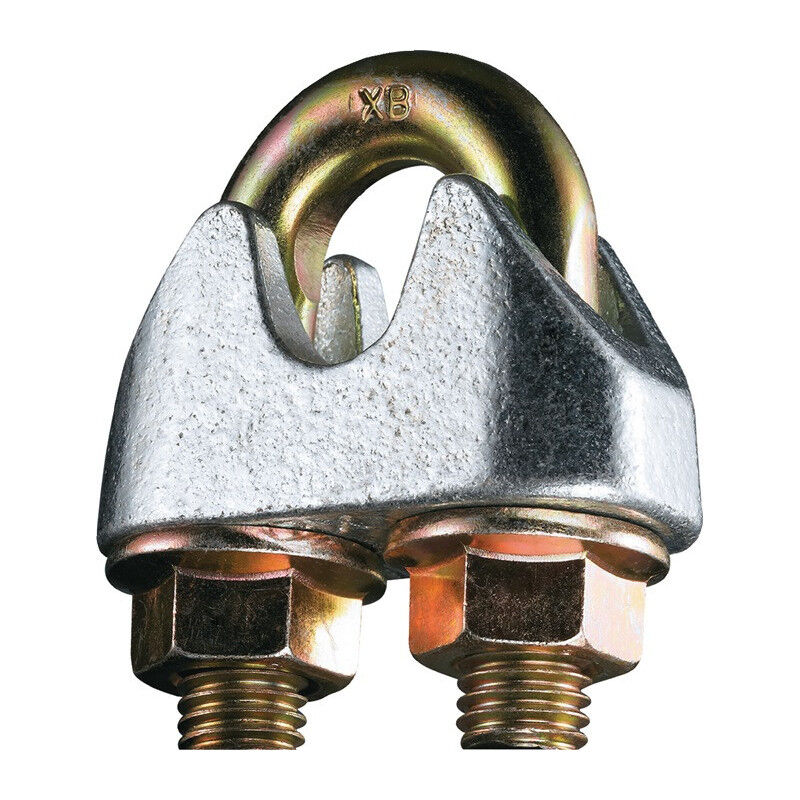 Serre-câble de sécurité din 1142-EN 13411-5 filetage M8 taille nominale 80 mm g (Par 50)