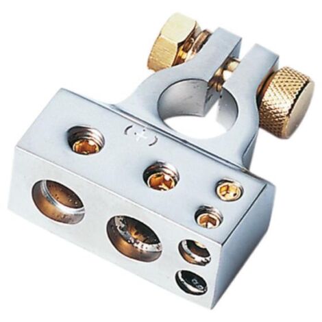 Klema akumulatora ACV 1 x 35 mm² + 1 x 20 mm² + 2 x 10 mm plus srebna