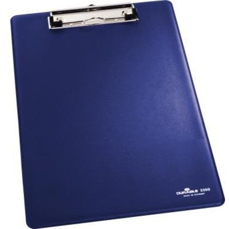 Klemmbrett 22 x 32 cm (B x H) DIN A4 PVC dunkelblau