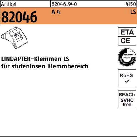 Klemme R 82046 LS 16/3 - 25 A 4 1 Stück LINDAPTER