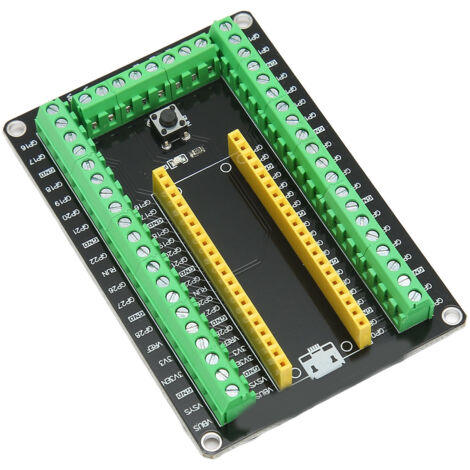 Klemmenblock-Erweiterungsplatine für Raspberry Pi Pico, komfortable GPIO-Schnittstelle