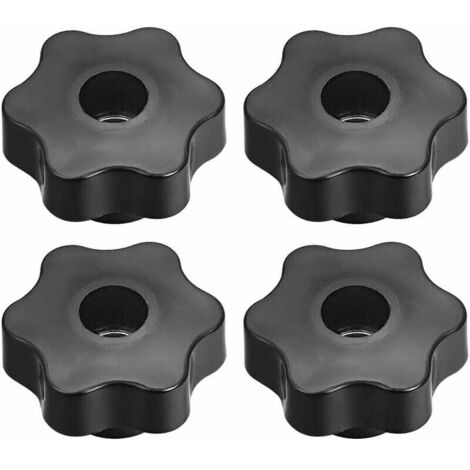Klemmgriff Schraubknöpfe Griff M12 Gewinde Sternform 4St