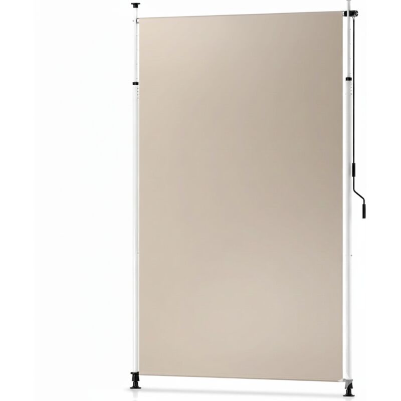 Sol Royal Klemmmarkise Senkrechtmarkise Außen Solvision Km5 150x310cm Beige