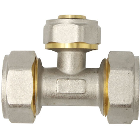 Klemmring Schraubfitting T-Stück 26x20x26 mm reduziert Verbundrohr