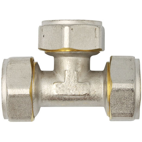 Klemmring Schraubfitting T-Stück 26x3 mm Mehrschichtverbundrohr